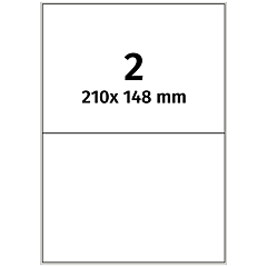 shipping labels, 210 x 148 mm - View Product