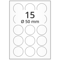 round paper labels, Ø 50 mm - View Product