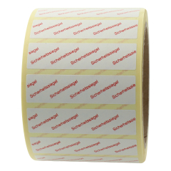 sealing label, paper, 65 x 17 mm - View Product