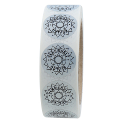 sealing label, Ø 30 mm - View Product