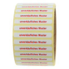 sealing label, paper, 50.8 x 6.35 mm - View Product