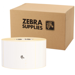 zebra original 3006306-T shipping labels, thermal-eco, 100 x 150 mm, 4 rolls per box - View Product