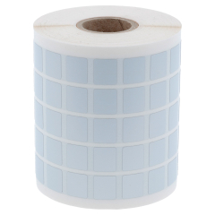 polyester labels, silver, permanent, 12.7 x 11 mm - View Product