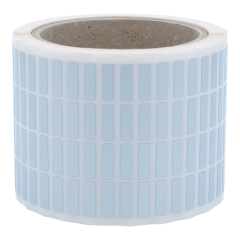 polyester labels, silver, permanent, 19 x 6.35 mm - View Product