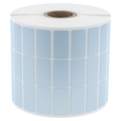 polyester labels, silver, permanent, 25.4 x 12.7 mm - View Product