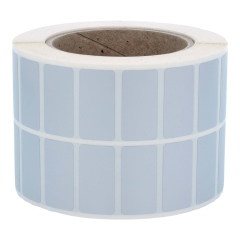 polyester labels, silver, permanent, 38 x 23 mm - View Product
