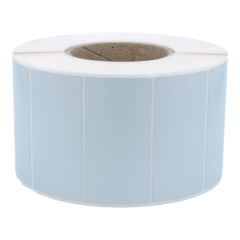 polyester labels, silver, permanent, 90 x 45 mm - View Product