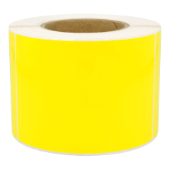 polyester labels, yellow, permanent, 100 x 150 mm - View Product