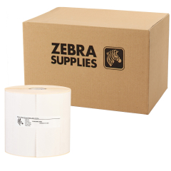 zebra original 800273-105 paper labels, 76.2 x 25.4 mm, 12 rolls per box - View Product