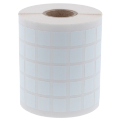 polyester labels, white, permanent, 12.7 x 11 mm - View Product