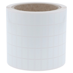 polyester labels, white, permanent, 17 x 7.4 mm - View Product