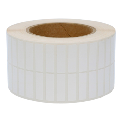 polyester labels, white, permanent, 38.1 x 6.35 mm - View Product