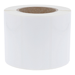 polyester labels, white, permanent, 101.6 x 63.5 mm - View Product