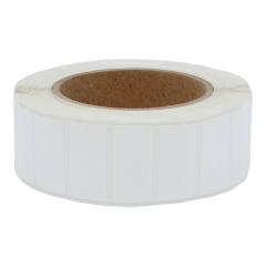 polyester labels, white, permanent, 25.4 x 12.7 mm - View Product