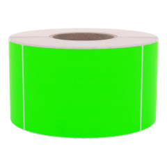 fluorescent paper labels, bright green, 105 x 148 mm - View Product