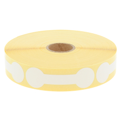 sealing labels, paper, permanent, 21 x 70 mm - View Product