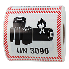 handling label, polyethylene foil, 100 x 100 mm - View Product