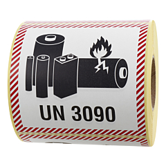 handling label, paper, 100 x 100 mm - View Product