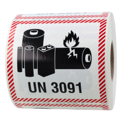 handling label, polyethylene foil, 100 x 100 mm - View Product