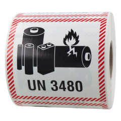 handling label, polyethylene foil, 100 x 100 mm - View Product