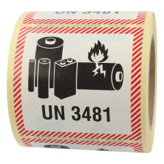 handling label, paper, 100 x 100 mm - View Product