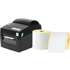 shipping labels set, Labelident BP4X for shipping + 2 rolls of shipping labels (100 x 150 mm) - View Product