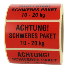 package handling label, paper, 100 x 50 mm - View Product