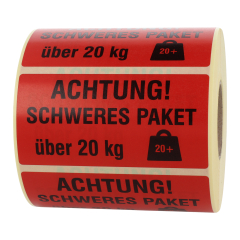package handling label, paper, 100 x 50 mm - View Product