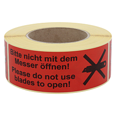 package handling label, paper, 150 x 50 mm - View Product