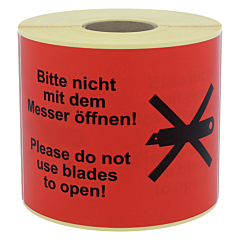 package handling label, paper, 150 x 100 mm - View Product