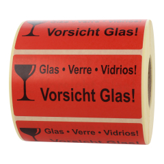 package handling label, paper, 100 x 50 mm - View Product