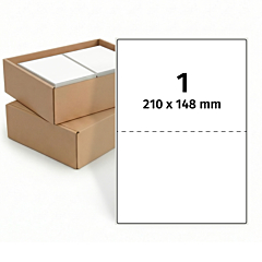 shipping labels, 210 x 148 mm, 2 packages - View Product