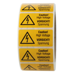 warning labels, W012, 50.8 x 25.4 mm - View Product