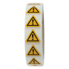 caution sign, W001, 25 mm - View Product