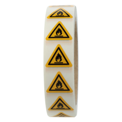 caution sign, W021, 25 mm - View Product