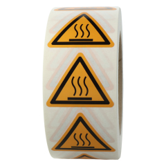 caution sign, W017, 50 mm - View Product