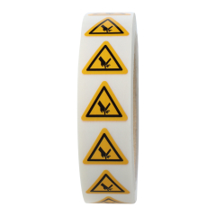 caution sign, 25 mm - View Product