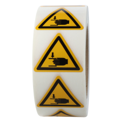 caution sign, W024, 50 mm - View Product
