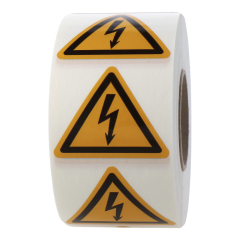caution sign, W012, 50 mm - View Product