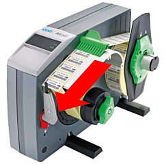 cab label dispenser cab HS60, roll width max.: 65 mm - used device - View Product